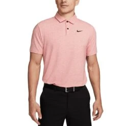 Nike Dri-FIT Tour Heather Polo -Elite Golf Shop nike dri fit tour heather polo ember glow itempicture