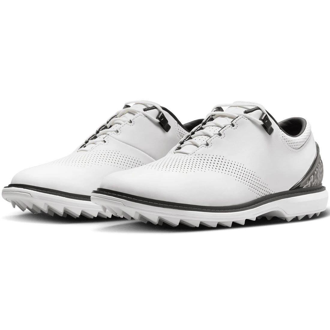 Nike Jordan ADG 4 Golf Shoes White/White/Black 5 Nike Jordan ADG 4 Golf Shoes White/White/Black - Image 3