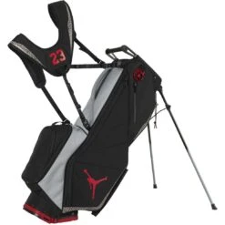 Nike Jordan Fade Away Stand Bag 10 Nike Jordan Fade Away Stand Bag -Elite Golf Shop nike jordan fade away stand bag black cement grey itempicture