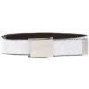 Nike Reversible Stretch Web Belt -Elite Golf Shop nike reversible stretch web belt white grey