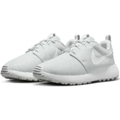 Nike Unisex Roshe G Next Nature Golf Shoes Photon Dust/White -Elite Golf Shop nike roshe g next nature golf shoes photon dust white dv1202 009 pair itempicture