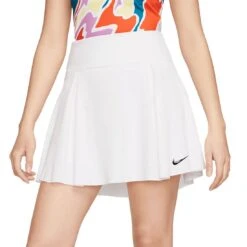 Nike Women's Dri-FIT Advantage Club Skirt -Elite Golf Shop nike womens dri fit advantage club skirt white front itempicture