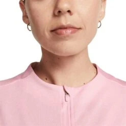 Nike Women's Dri-FIT UV Advantage Half-Zip Pullover 11 Nike Women's Dri-FIT UV Advantage Half-Zip Pullover -Elite Golf Shop nike womens dri fit club half zip uv pullover medium soft pink detail itempicture