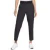 Nike Women's Dri-FIT Tour Pants -Elite Golf Shop nike womens dri fit tour pants black front itempicture