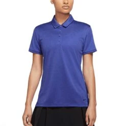 Nike Women's Dri-FIT Victory Textured Polo 9 Nike Women's Dri-FIT Victory Textured Polo -Elite Golf Shop nike womens dri fit victory textured polo lapis itempicture