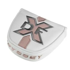 Odyssey Women's DFX 2-Ball Putter -Elite Golf Shop odyssey womens dfx mallet cover front itempicture