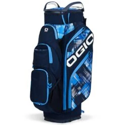 Ogio 2023 Woode Cart Bag -Elite Golf Shop ogio 2023 woode cart bag blue hash itempicture