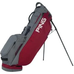 Ping 2020 Hoofer Lite Stand Bag -Elite Golf Shop ping 2022 hoofer lite stand bag cardinal dark grey black 2 itempicture 1
