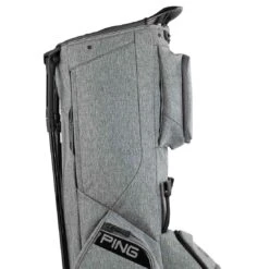 Ping Hoofer 14-Way Stand Bag -Elite Golf Shop ping 2023 hoofer 14 way stand bag heather grey black detail1 itempicture