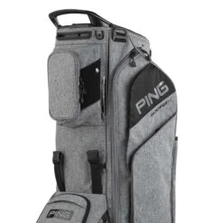Ping Hoofer 14-Way Stand Bag -Elite Golf Shop ping 2023 hoofer 14 way stand bag heather grey black detail3 itempicture
