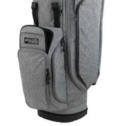 Ping Hoofer 14-Way Stand Bag -Elite Golf Shop ping 2023 hoofer 14 way stand bag heather grey black detail4 itempicture