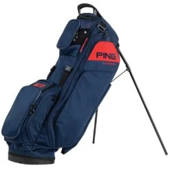 Ping Hoofer 14-Way Stand Bag -Elite Golf Shop ping 2023 hoofer 14 way stand bag navy red itempicture
