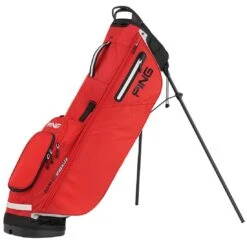 Ping Hoofer Craz-E Lite Stand Bag -Elite Golf Shop ping 2023 hoofer craz e lite stand bag red black white itempicture