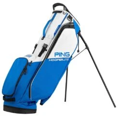 Ping Hoofer Lite Stand Bag -Elite Golf Shop ping 2023 hoofer lite stand bag royal white black itempicture