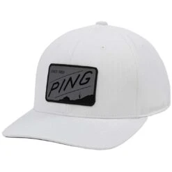 Ping PP58 Camelback Snapback Hat -Elite Golf Shop ping pp58 camelback performance snapback hat white itempicture