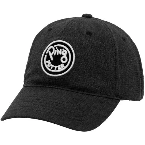 Ping Putter Unstructured Hat -Elite Golf Shop ping putter unstructured hat black itempicture