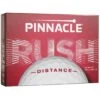 Pinnacle Rush White Personalized Golf Balls -Elite Golf Shop pinnacle rush 12 pack white golf balls 2019 itempicture