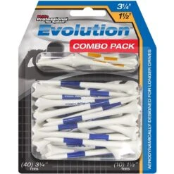 Pride Golf Tee PTS Evolution Mixed Golf Tees -Elite Golf Shop pts evolution combo pack blue