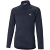 Puma Girls Quarter Zip Pullover 2 Puma Girls Quarter Zip Pullover -Elite Golf Shop puma 2021 girls quarter zip pullover navy blazer 2 itempicture