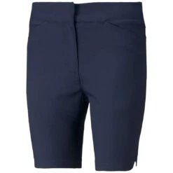 Puma Women's Bermuda Shorts 14 Puma Women's Bermuda Shorts -Elite Golf Shop puma 2022 womens bermuda shorts navy blazer itempicture