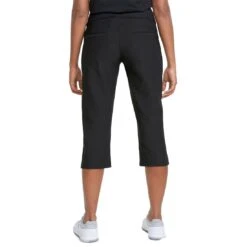 Puma Women's PWRSHAPE Capri -Elite Golf Shop puma 2022 womens pwrshape capri black back model itempicture