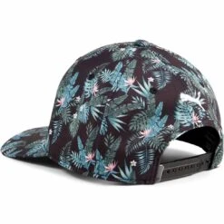 Puma Aloha P Hat -Elite Golf Shop puma 2023 aloha p hat black eucalyptus back itempicture