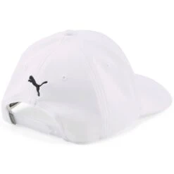 Puma P Snapback Hat -Elite Golf Shop puma 2023 p snapback hat white black back itempicture