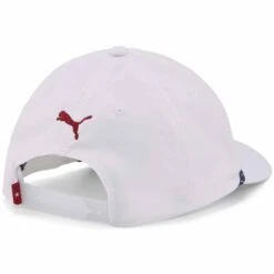 Puma Pars And Stripes Rope Hat -Elite Golf Shop puma 2023 pars and stripes rope hat white glow back itmepicture