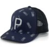 Puma Pineapples Trucker P Hat -Elite Golf Shop puma 2023 pineapples trucker p hat navy blazer itempicture