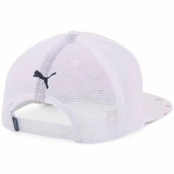 Puma Volition Take Off Hat -Elite Golf Shop puma 2023 volition take off hat bright white back itempicture