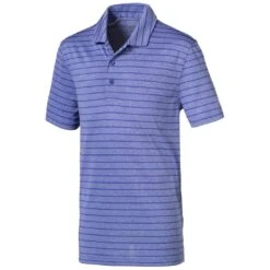 Puma Boys Rotation Stripe Polo -Elite Golf Shop puma boys rotation stripe polo dazzling blue