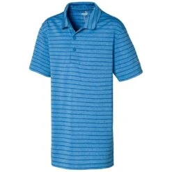 Puma Boys Rotation Stripe Polo -Elite Golf Shop puma boys rotation stripe polo ibiza blue