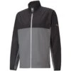 Puma First Mile Wind Jacket -Elite Golf Shop puma first mile wind jacket black quiet shade itempicture