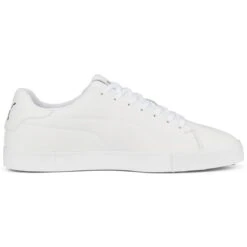 Puma Fusion Classic Golf Shoes White -Elite Golf Shop puma fusion classic golf shoes white 376982 01 profile1 itempicture