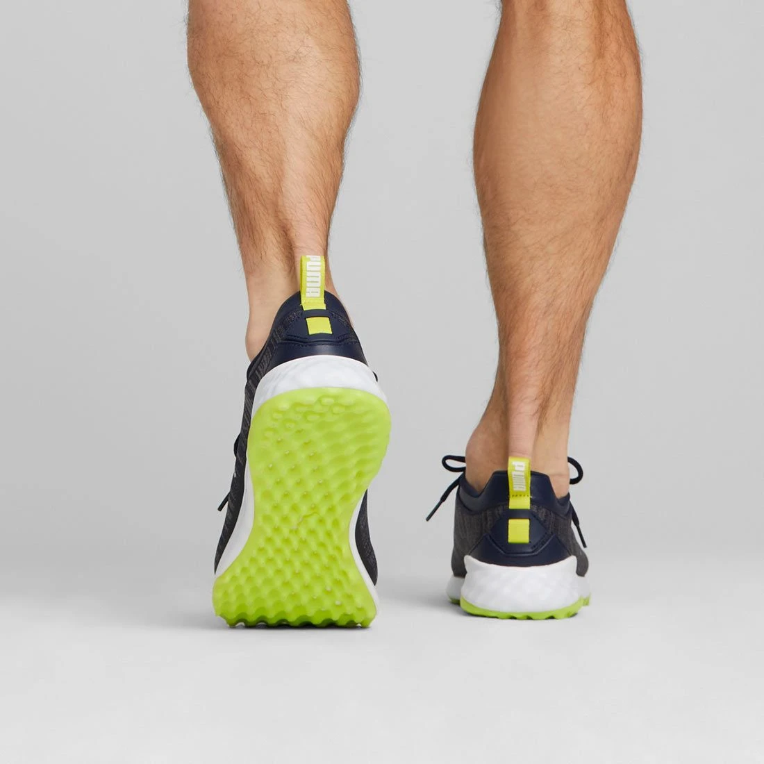 Puma Fusion Pro Golf Shoes Peacoat/Silver/Lime Punch 9 Puma Fusion Pro Golf Shoes Peacoat/Silver/Lime Punch - Image 7