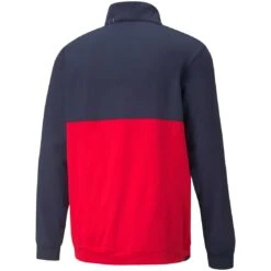 Puma 2022 Gamer Colorblock Pullover 7 Puma 2022 Gamer Colorblock Pullover -Elite Golf Shop puma gamer colorblock pullover navy blazer ski patrol back itempicture