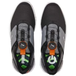 Puma Ignite Elevate Disc Golf Shoes Black/Quiet Shade/Gum 11 Puma Ignite Elevate Disc Golf Shoes Black/Quiet Shade/Gum -Elite Golf Shop puma ignite elevate disc golf black quiet shade gum 376080 07 top itempicture