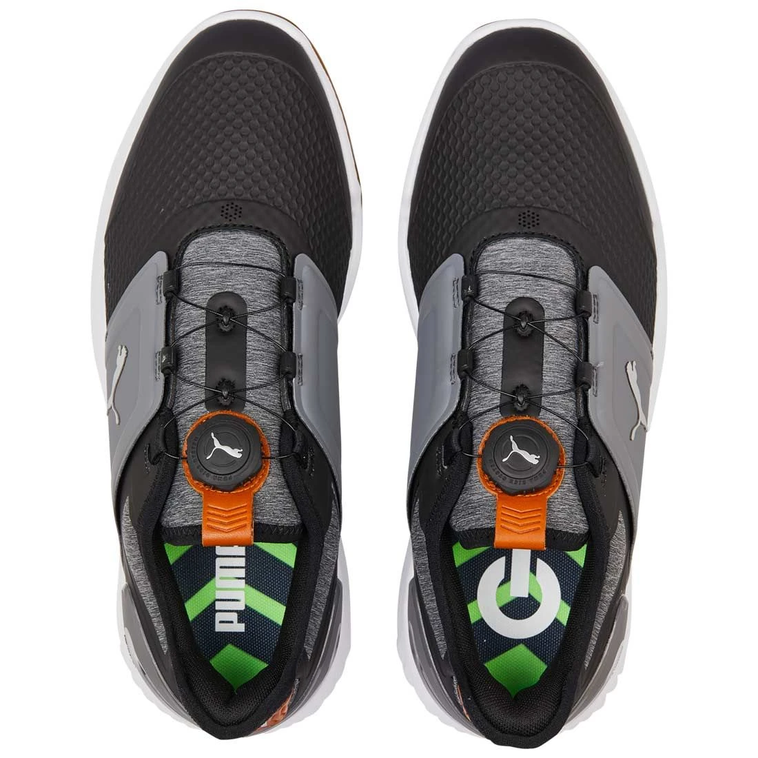 Puma Ignite Elevate Disc Golf Shoes Black/Quiet Shade/Gum 6 Puma Ignite Elevate Disc Golf Shoes Black/Quiet Shade/Gum - Image 4