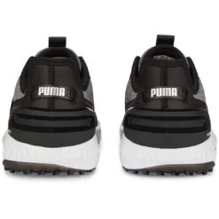 Puma Ignite Elevate Golf Shoes Black/Silver 14 Puma Ignite Elevate Golf Shoes Black/Silver -Elite Golf Shop puma ignite elevate golf shoes black silver 376077 02 heel itempicture