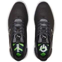 Puma Ignite Elevate Golf Shoes Black/Silver 13 Puma Ignite Elevate Golf Shoes Black/Silver -Elite Golf Shop puma ignite elevate golf shoes black silver 376077 02 top itempicture