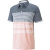 Puma MATTR Track Polo 2 Puma MATTR Track Polo -Elite Golf Shop puma mattr track polo evening sky flamingo pink itempicture