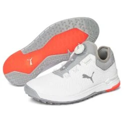 Puma Proadapt Alphacat Disc Golf Shoes White/High Rise -Elite Golf Shop puma proadapt alphacat disc golf shoes white high rise beauty itempicture