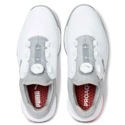 Puma Proadapt Alphacat Disc Golf Shoes White/High Rise -Elite Golf Shop puma proadapt alphacat disc golf shoes white high rise top itempicture