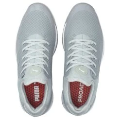 Puma Proadapt Alphacat Golf Shoes High Rise/Silver/Ibiza Blue 10 Puma Proadapt Alphacat Golf Shoes High Rise/Silver/Ibiza Blue -Elite Golf Shop puma proadapt alphacat golf shoes high rise silver ibiza blue top itempicture