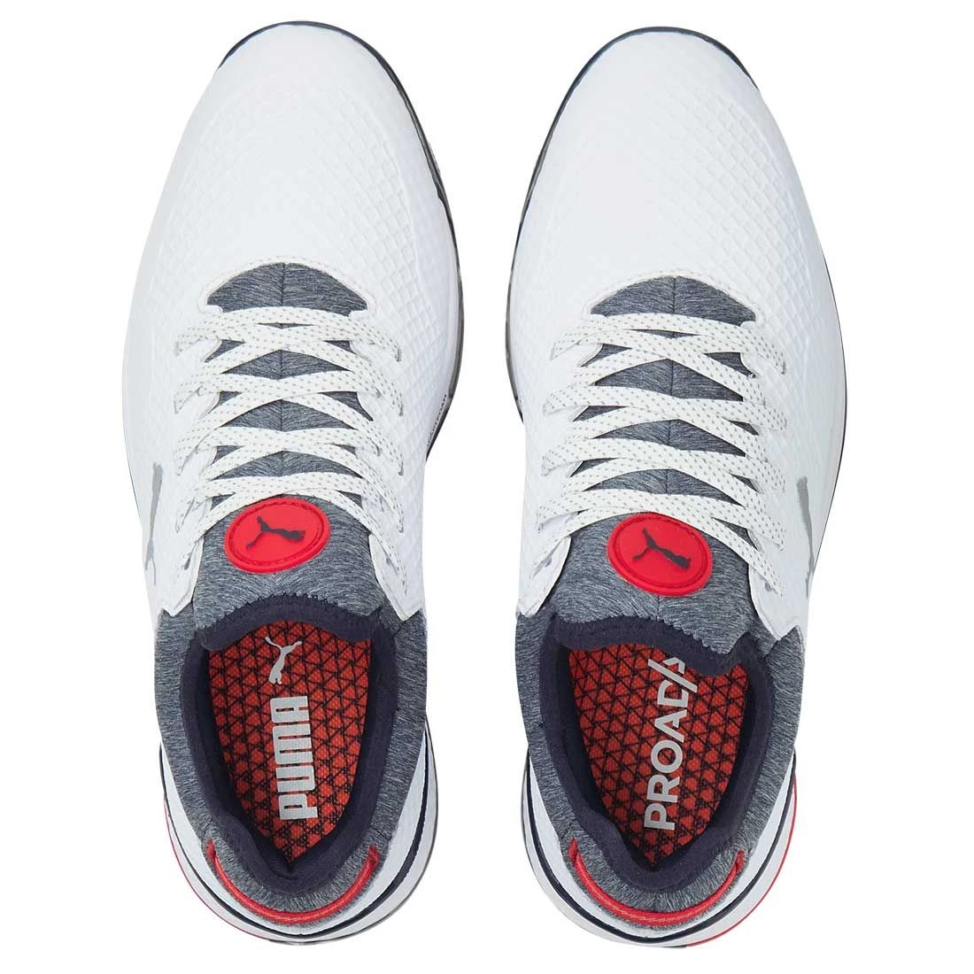 Puma Proadapt Alphacat Golf Shoes White/Navy Blazer/High Risk Red 6 Puma Proadapt Alphacat Golf Shoes White/Navy Blazer/High Risk Red - Image 4
