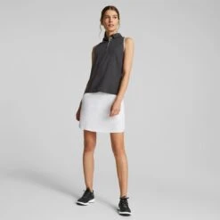 Puma Women's Ignite Malibu Golf Shoes Black/Silver/Black -Elite Golf Shop puma womens ignite malibu golf black silver black 376158 02 mod4 itempicture