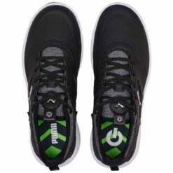 Puma Women's Ignite Malibu Golf Shoes Black/Silver/Black -Elite Golf Shop puma womens ignite malibu golf black silver black 376158 02 top itempicture