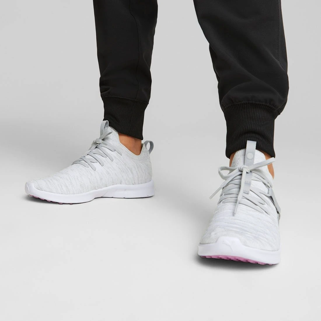 Puma Women's Laguna Fusion Knit Golf Shoes High Rise/White 8 Puma Women's Laguna Fusion Knit Golf Shoes High Rise/White - Image 6