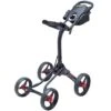 BagBoy Quad XL Push Cart 1 BagBoy Quad XL Push Cart -Elite Golf Shop quad zl blk red