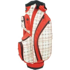 RJ Sports Women's Paradise Cart Bag -Elite Golf Shop rj sports 2023 paradise cart bag cherry plaid left itempicture
